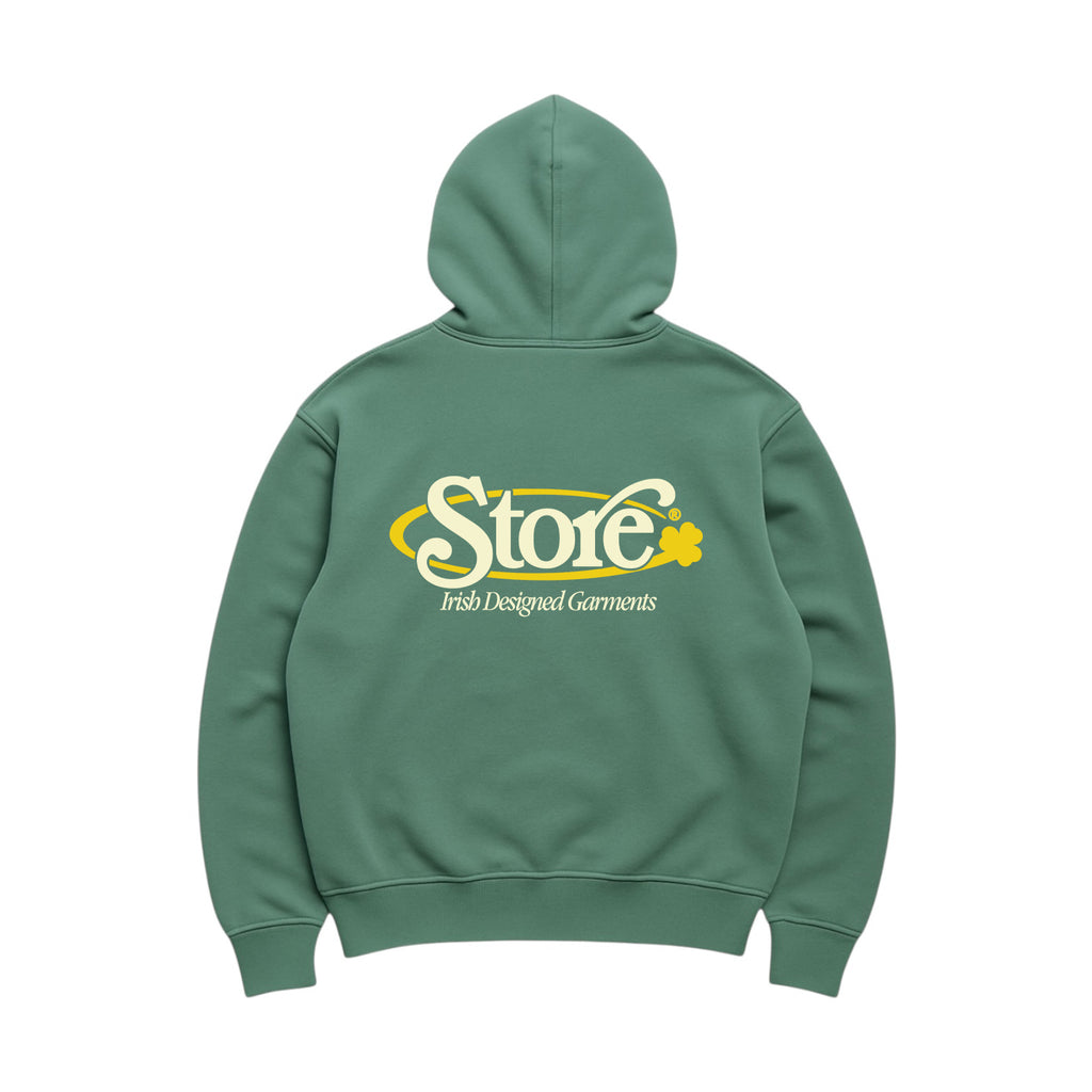 Three Leaf Hoodie (Sage Green)