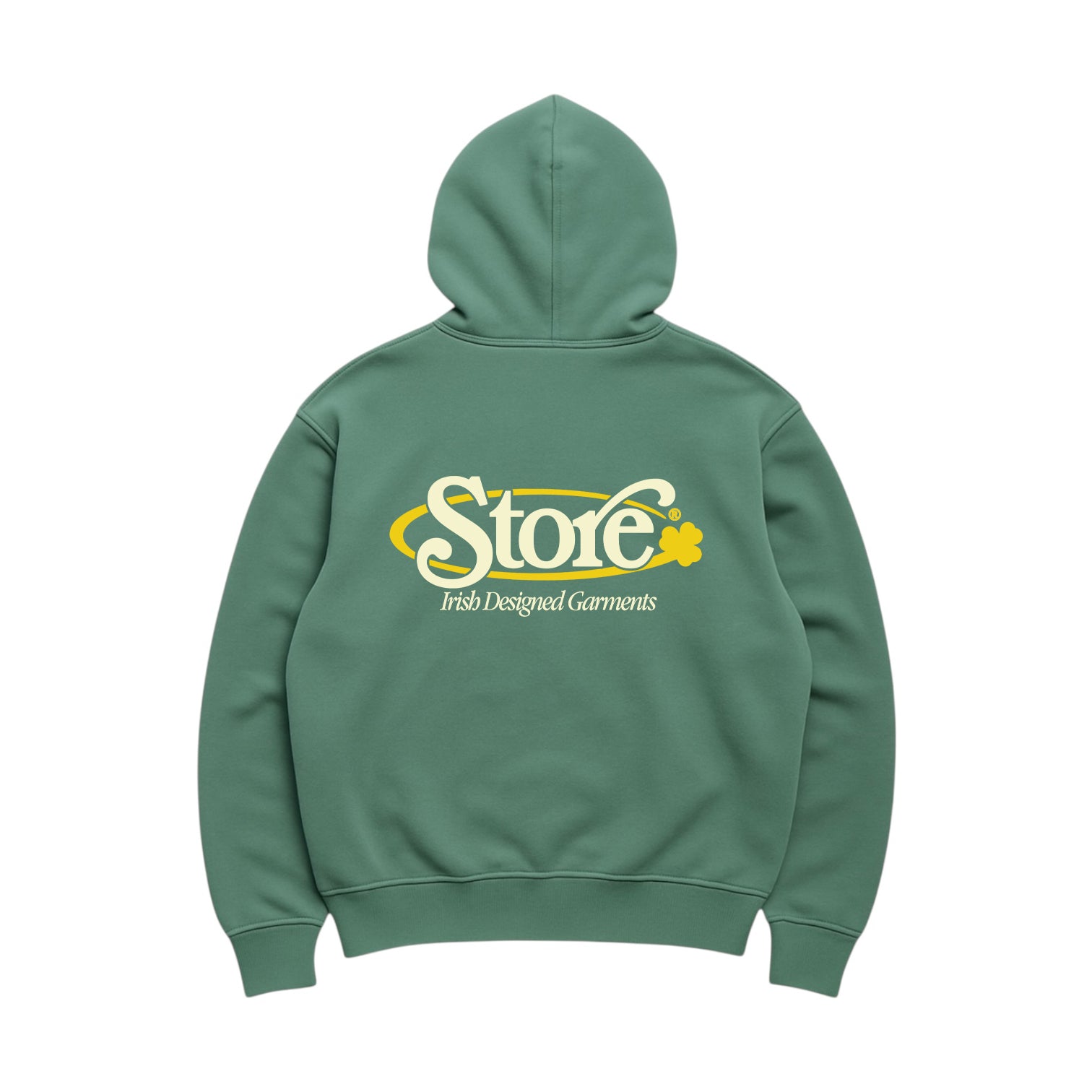 Three Leaf Hoodie (Sage Green)