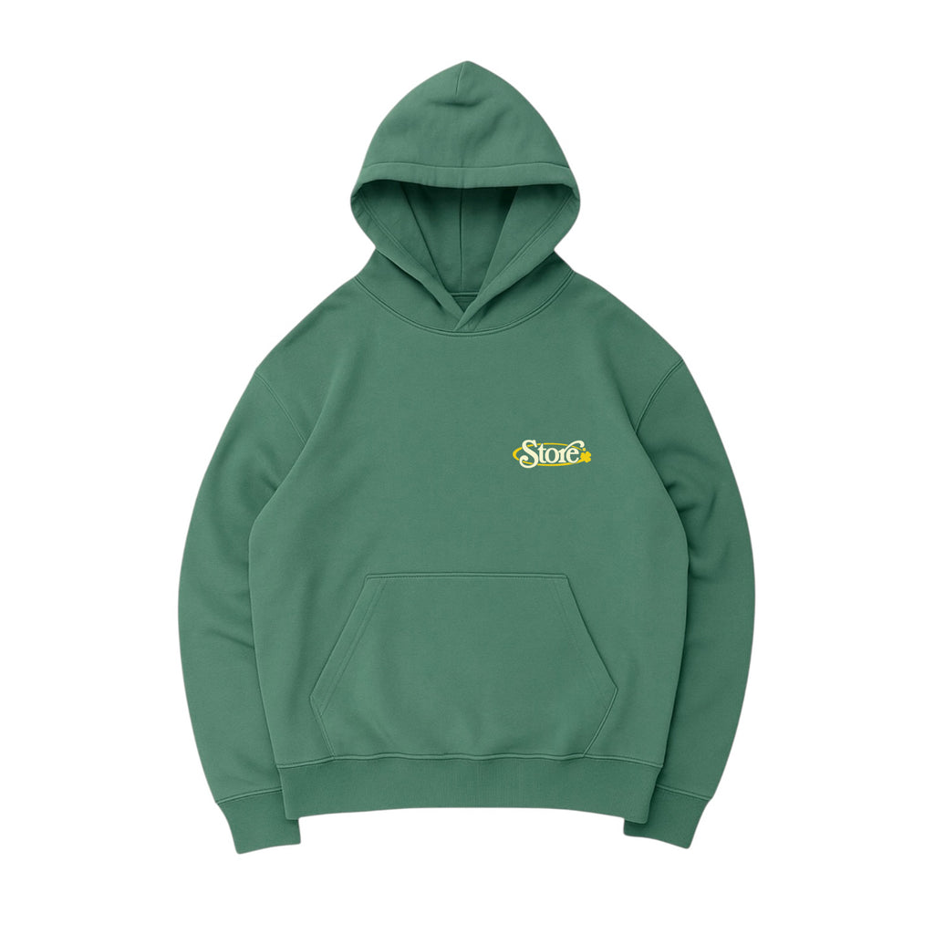 Three Leaf Hoodie (Sage Green)