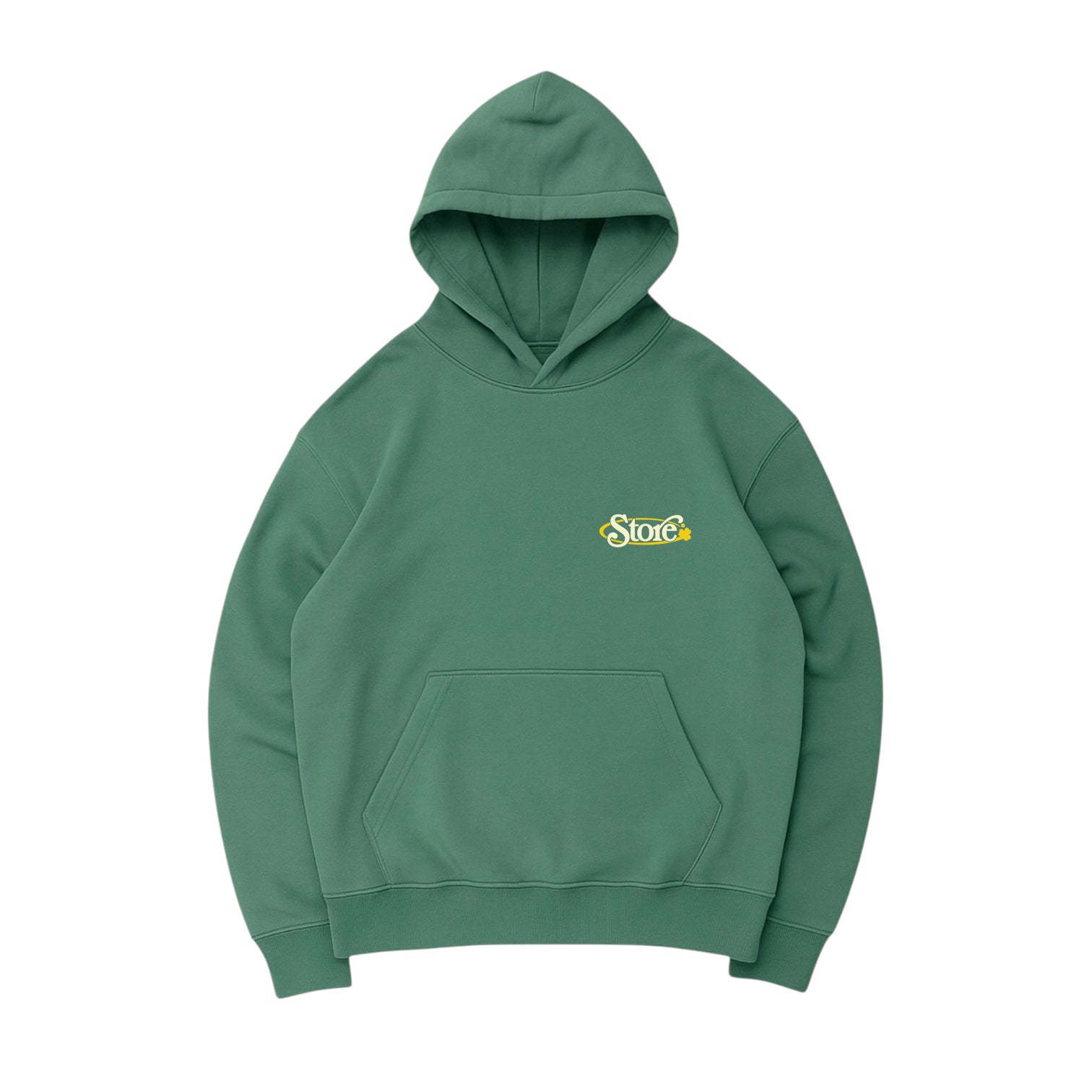 Three Leaf Hoodie (Sage Green)