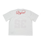 Script Mesh Jersey (White)