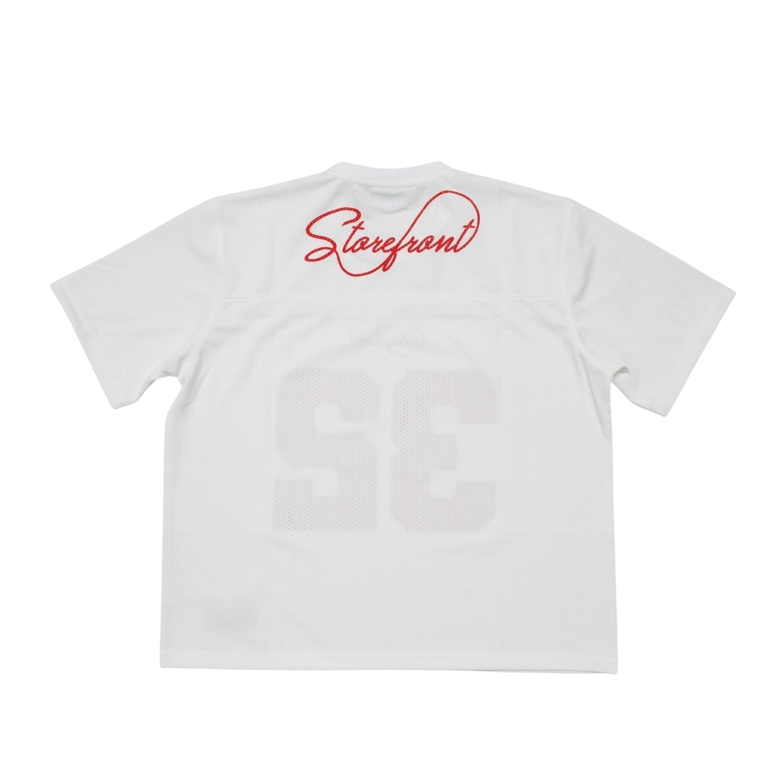 Script Mesh Jersey (White)