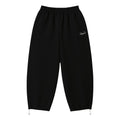 Mini-Script Open Cuff Joggers (Black)