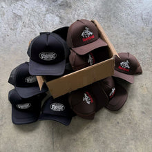 Load image into Gallery viewer, Stop &amp; Search Trucker (Black)
