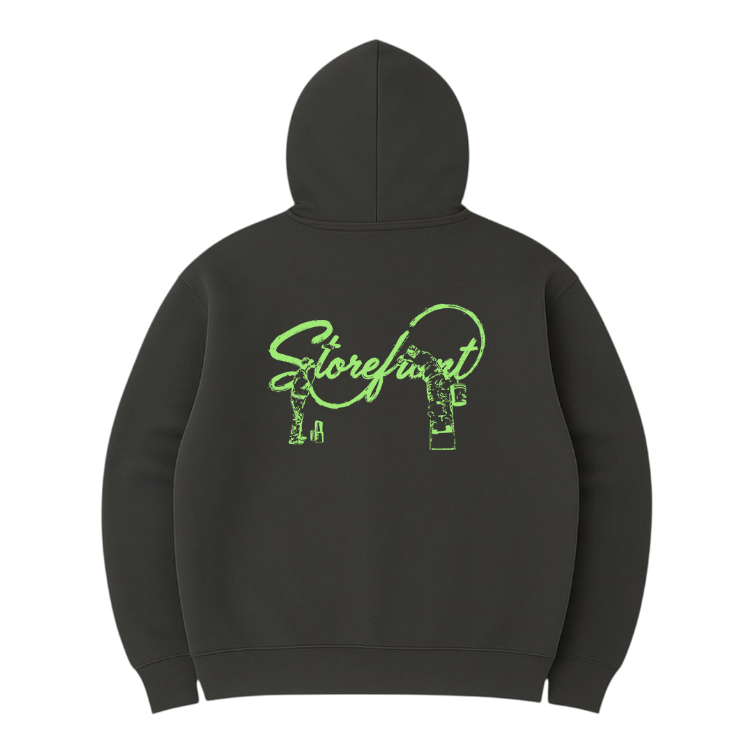 Script Painter Hoodie (Charcoal)