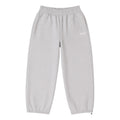 Mini-Script Open Cuff Joggers (Light Heather Grey)