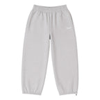 Mini-Script Open Cuff Joggers (Light Heather Grey)