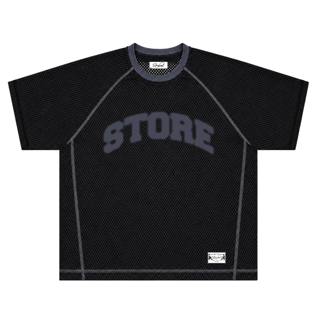 Varsity Mesh Jersey (Black)