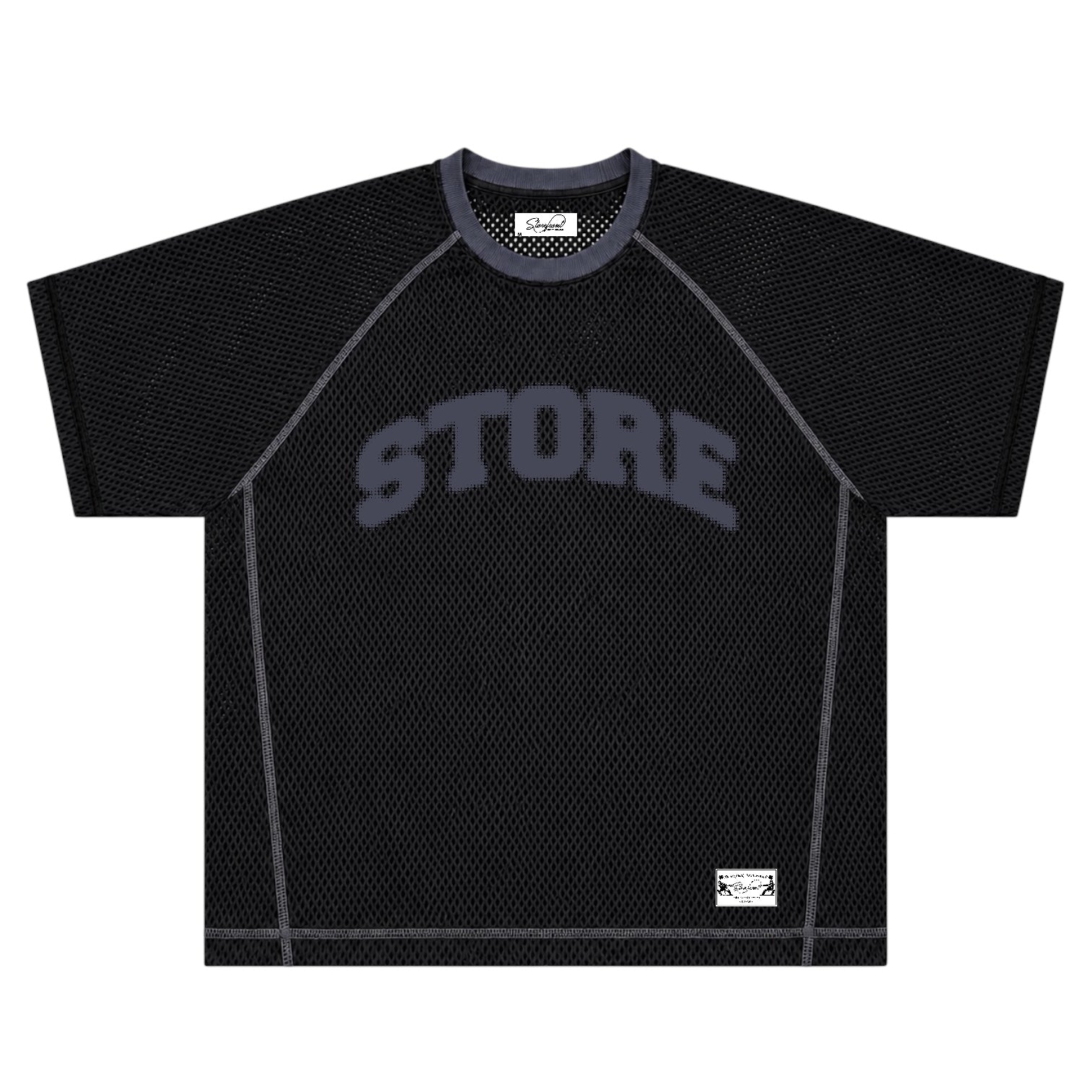 Varsity Mesh Jersey (Black)