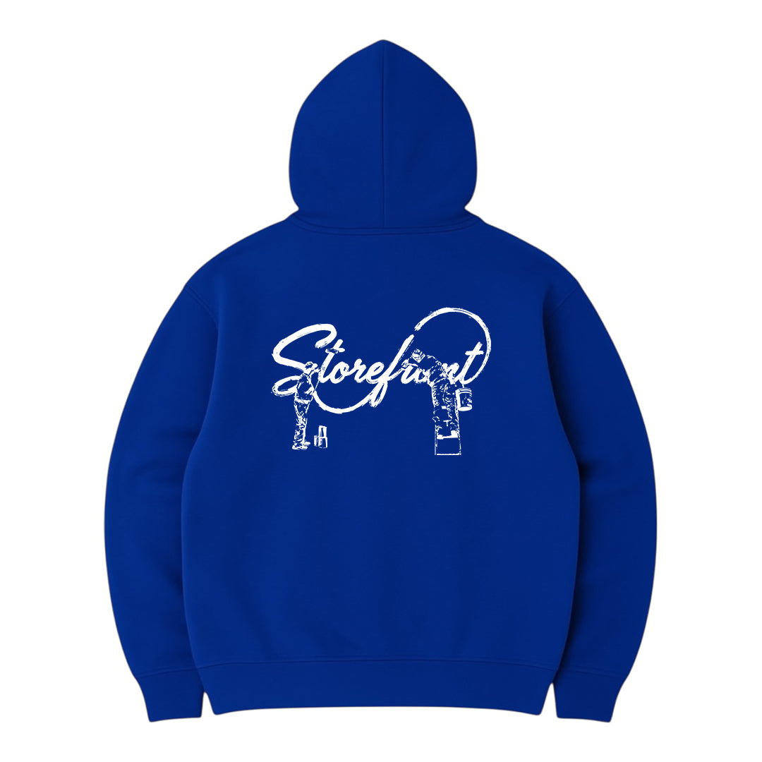 Script Painter Hoodie (Cobalt Blue)