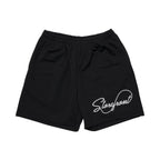 Script Mesh Shorts (Black)
