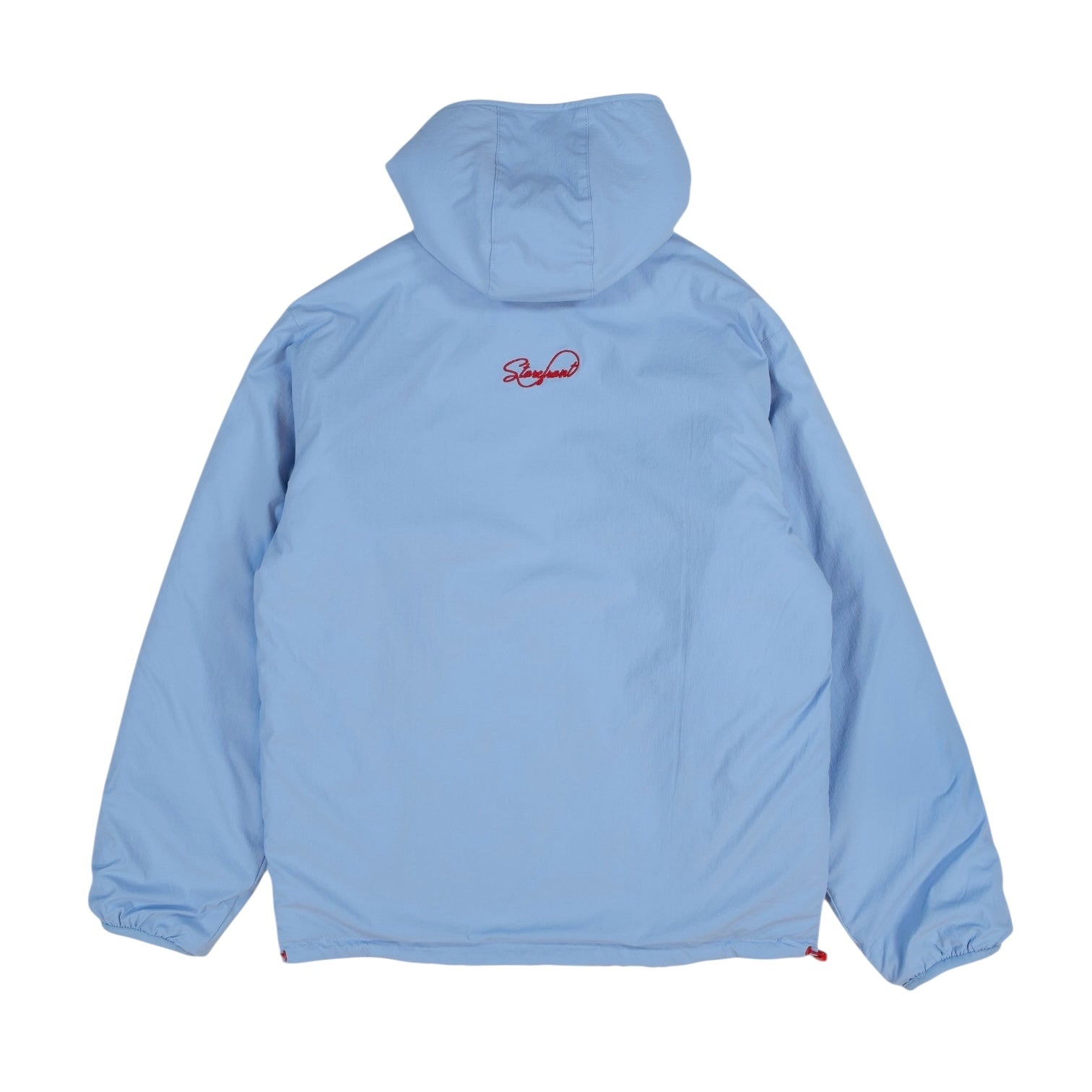 Reversible Sherpa Jacket (Blue Plaid)