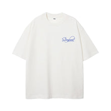 Load image into Gallery viewer, Script Logo Tee (White/Blue)
