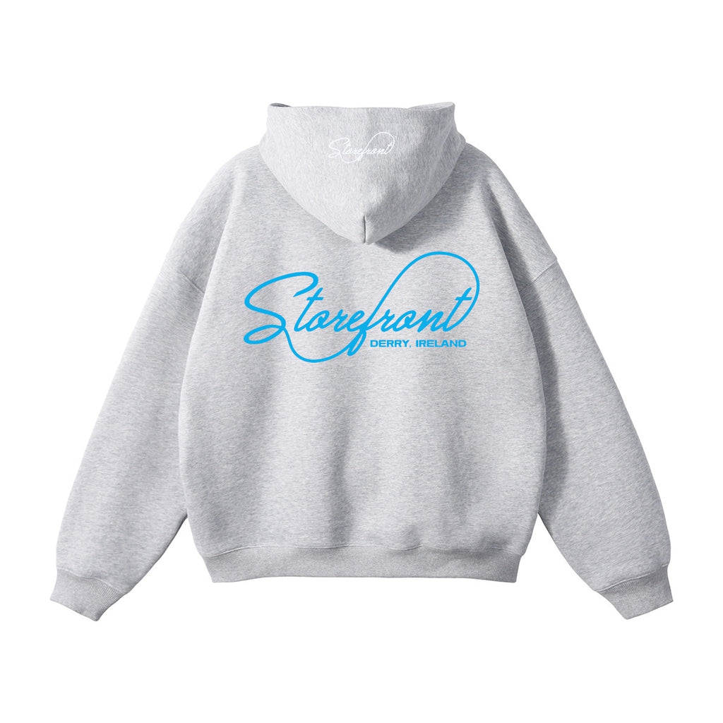 Foyle Hospice Script Hoodie (Grey)