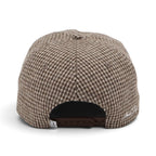 Script Houndstooth Cap (Brown)