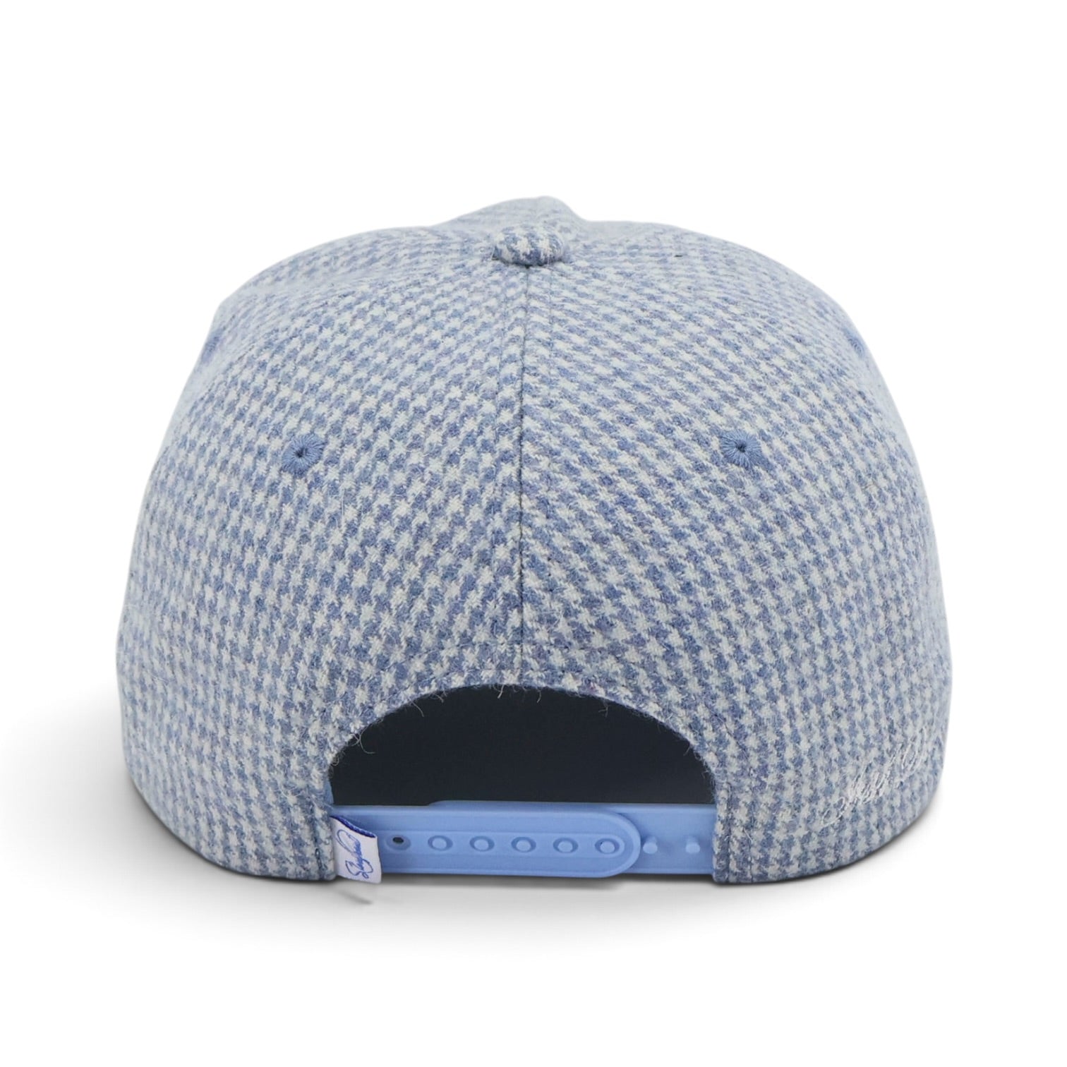 Script Houndstooth Cap (Blue)