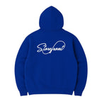 Script Hoodie (Cobalt)