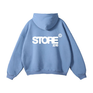 'Team' hoodie (Blue)