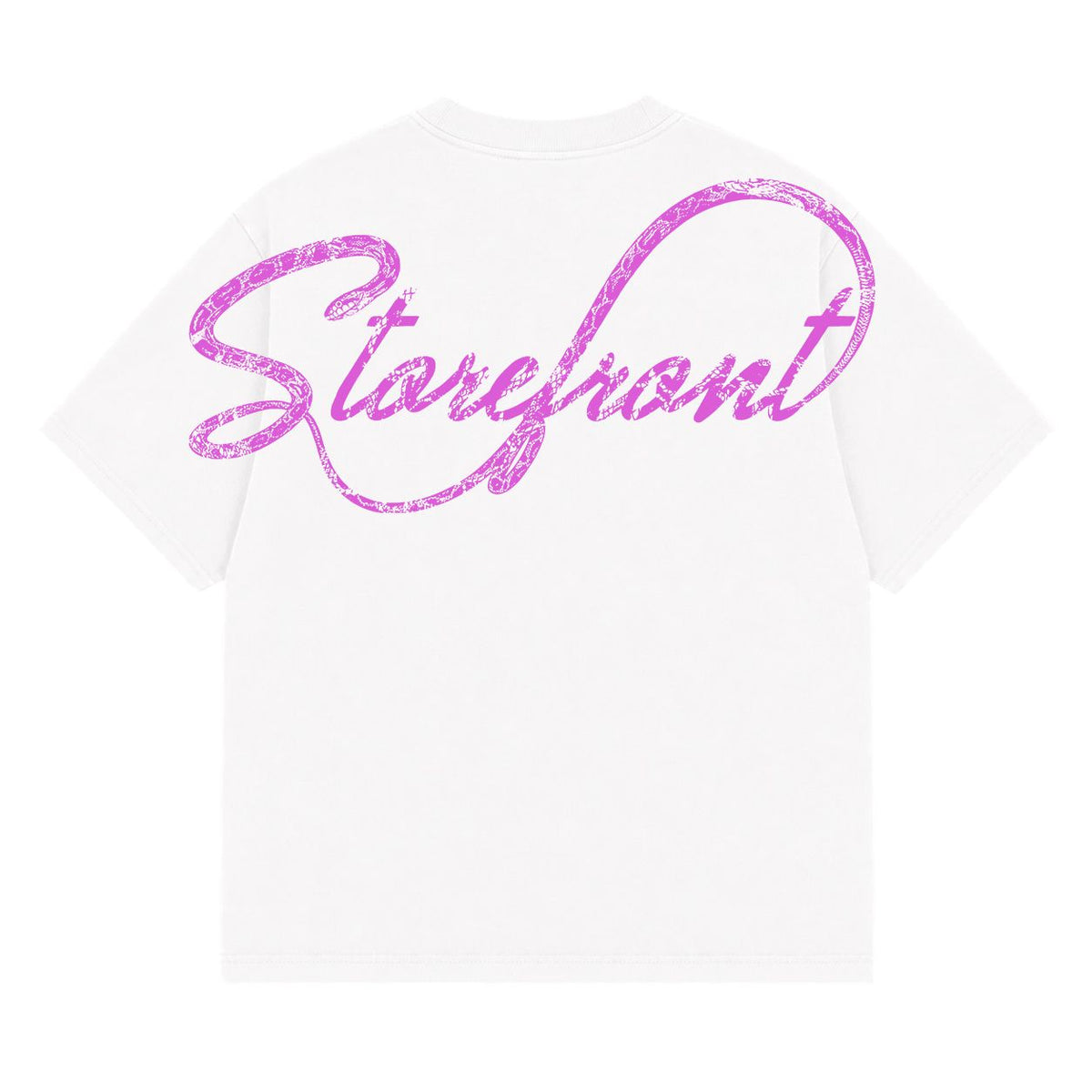 Snake Script T-shirt (White)