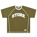 Varsity Mesh Jersey (Olive)