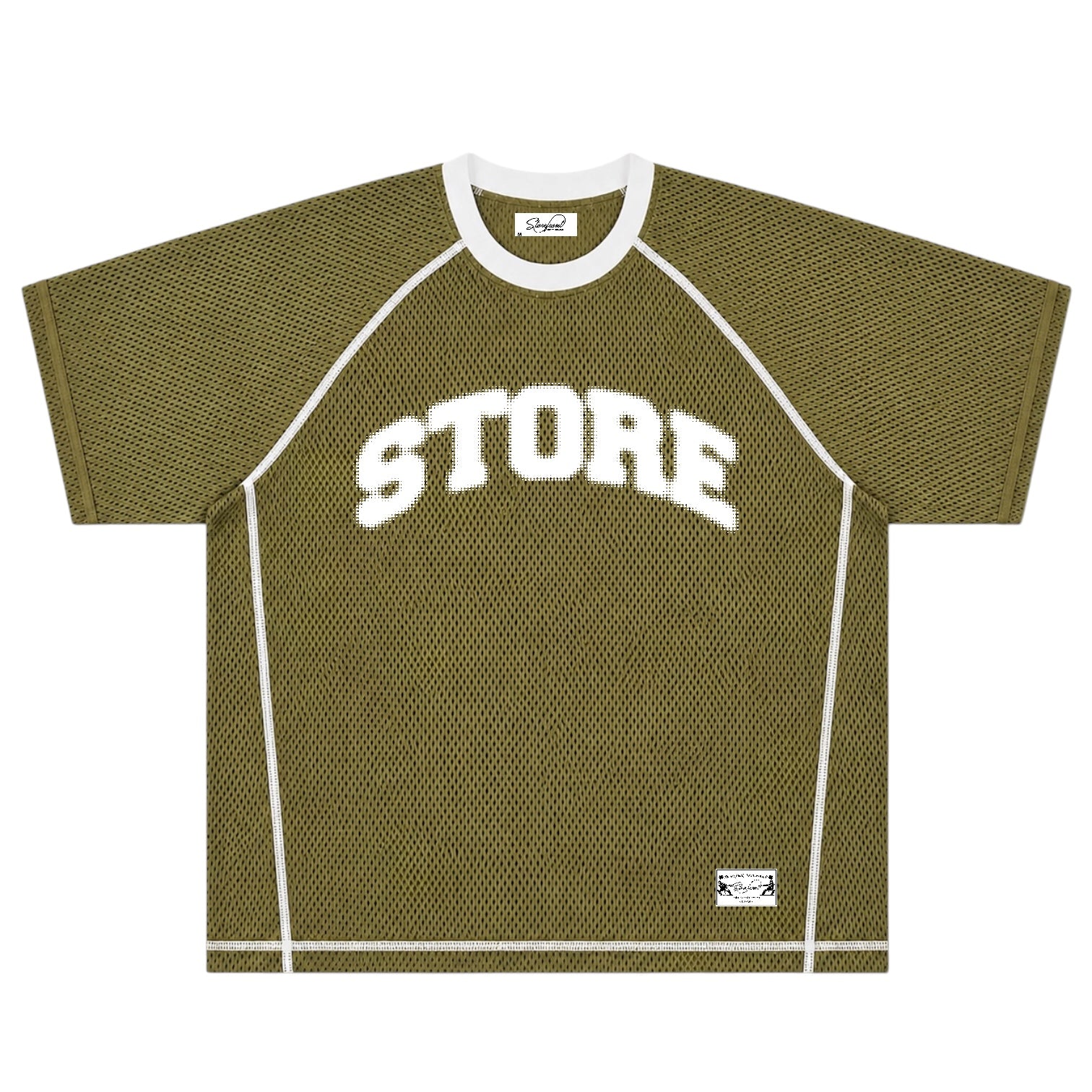 Varsity Mesh Jersey (Olive)