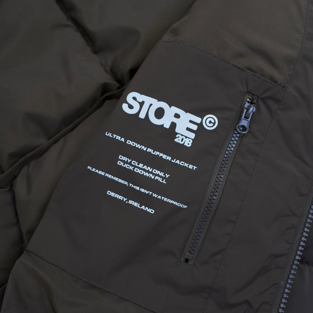 Team Ultra Down Puffer Jacket (Brown)