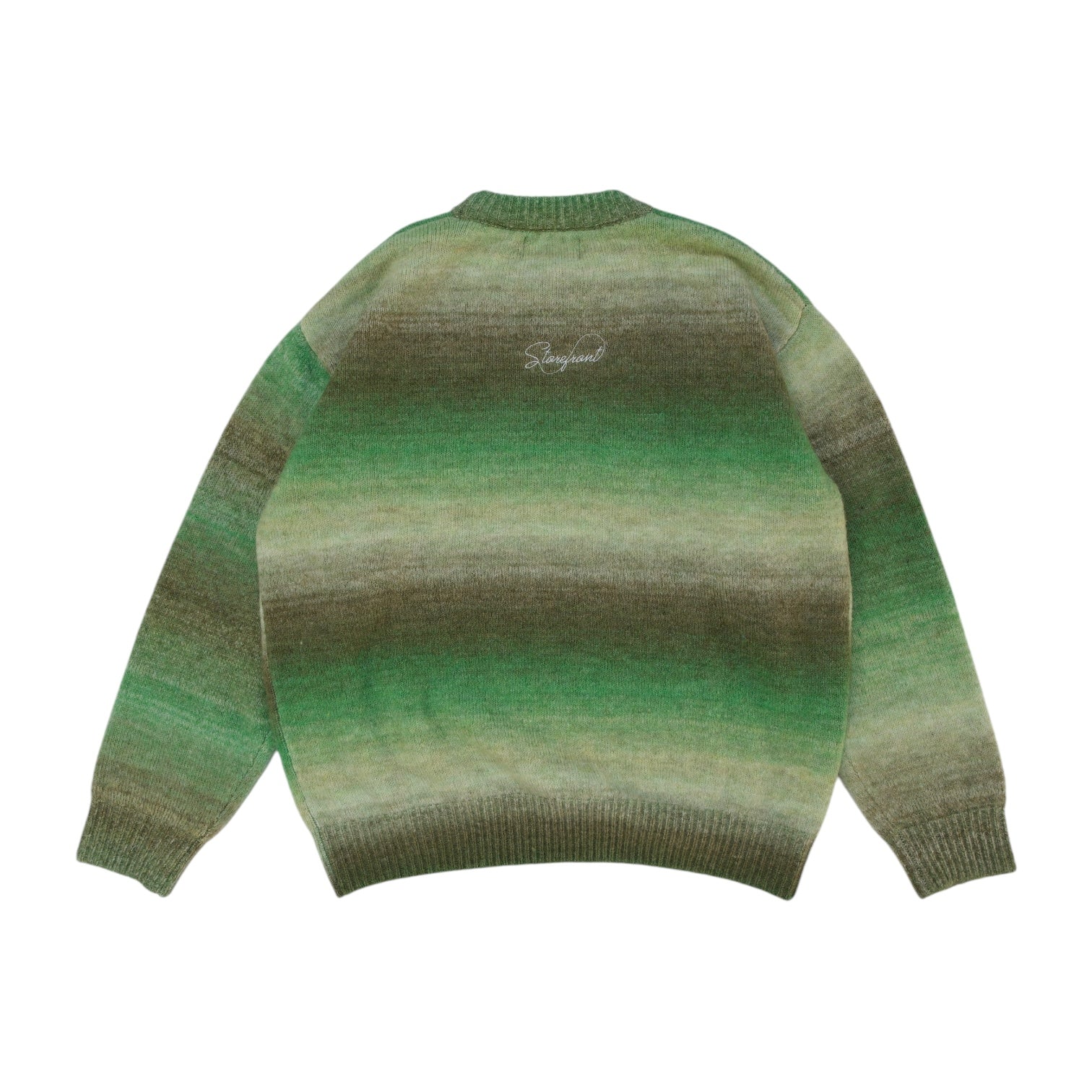 Ombré Mohair Knit (Green)
