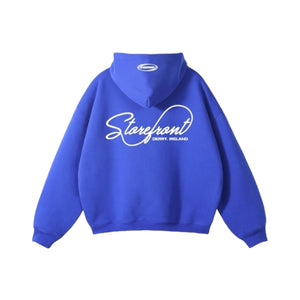 Script Hoodie (Blue)