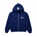 STR Clover Heavyweight Zip Up Hoodie (Navy)