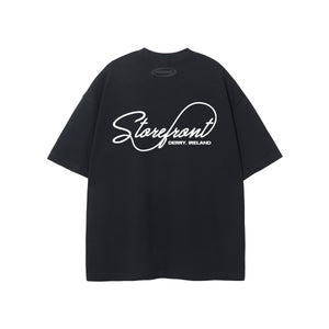 Script Logo Tee (Black)