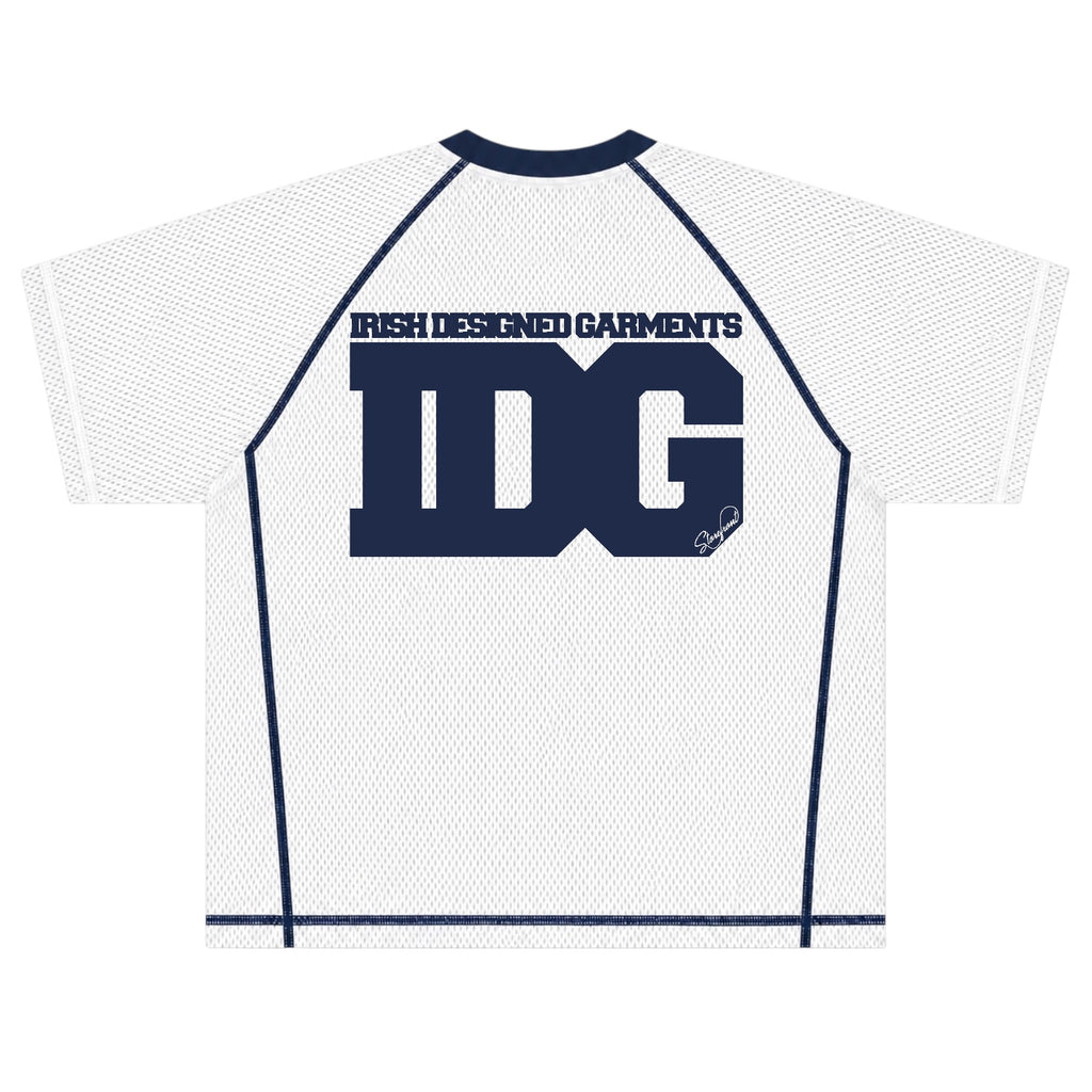 Varsity Mesh Jersey (White)