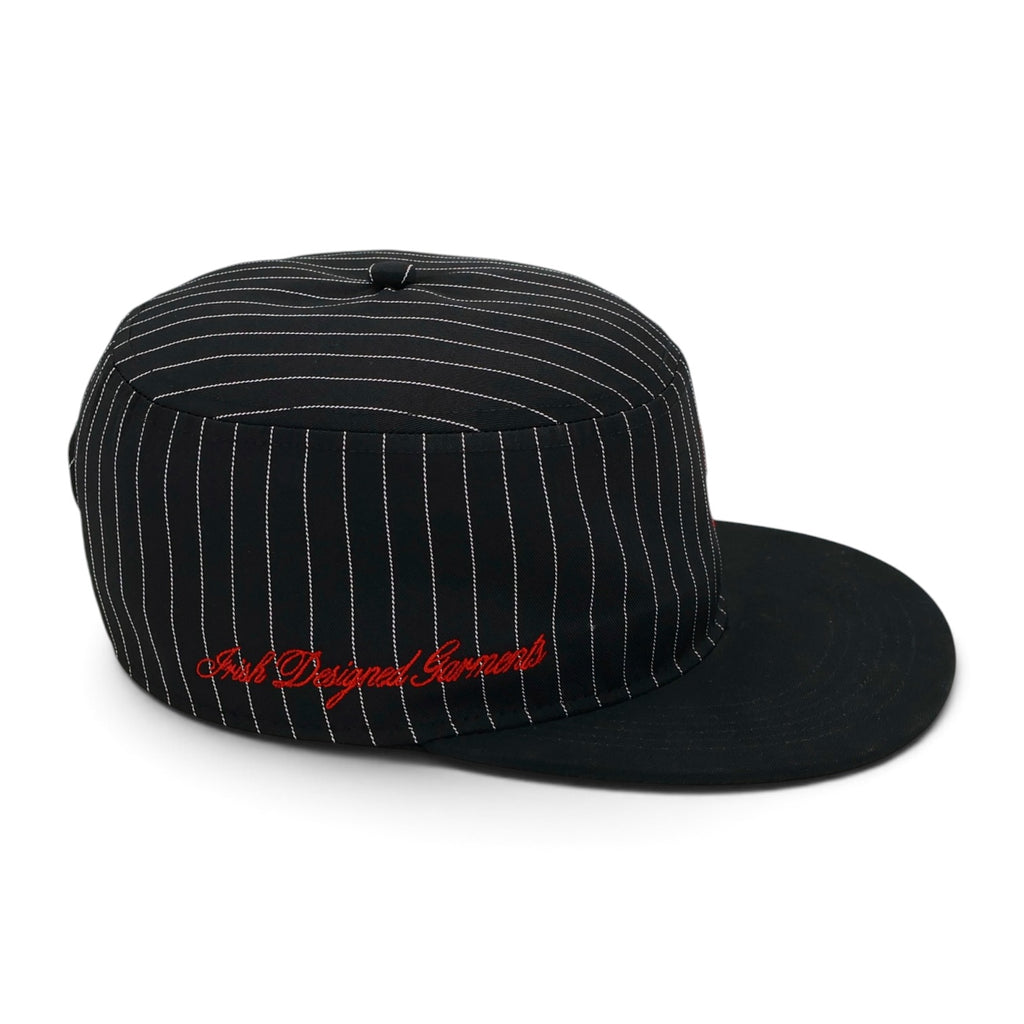 Script Pillbox Cap (Black)