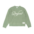 Script Mohair Knit (Sage)