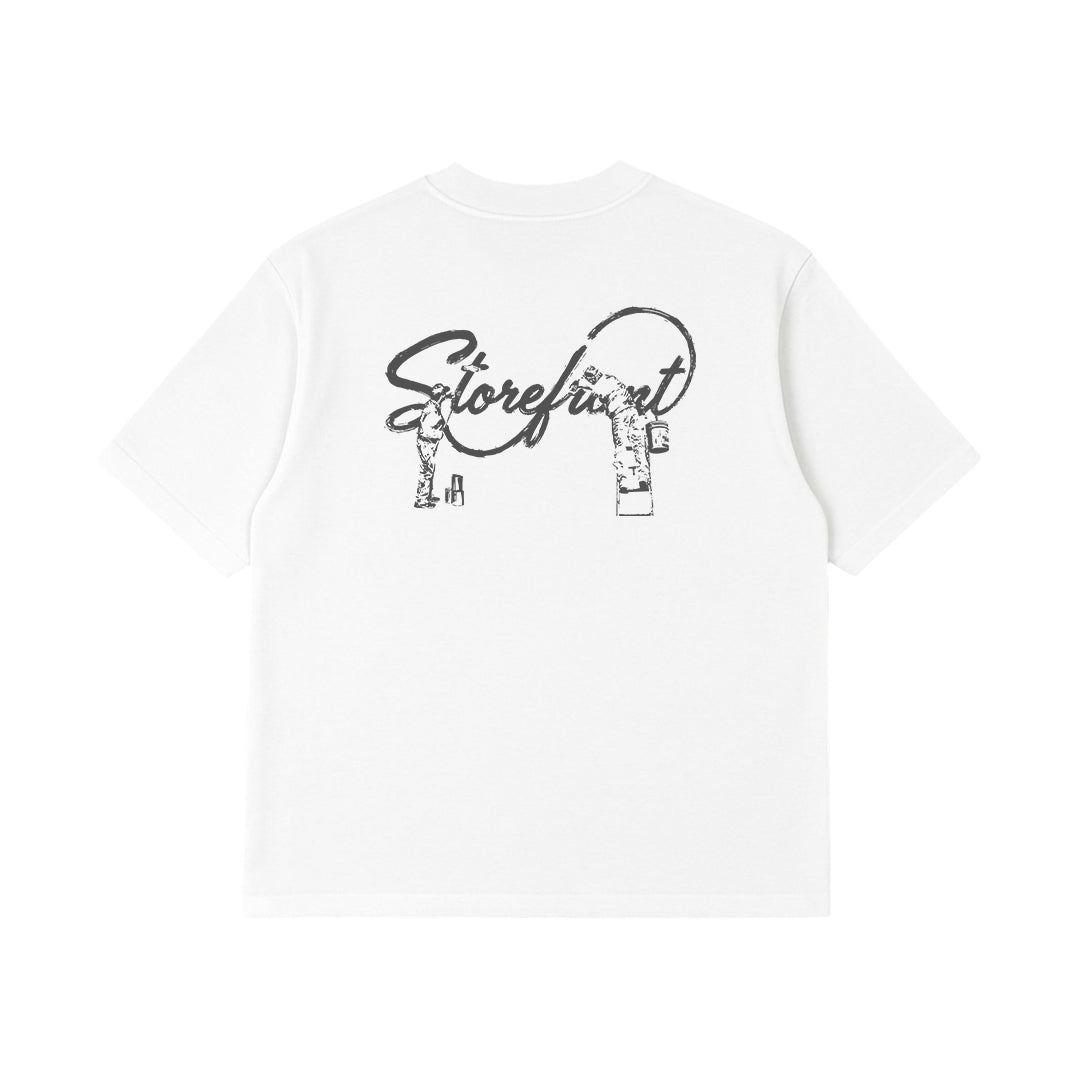 Script Painter T-Shirt (White)