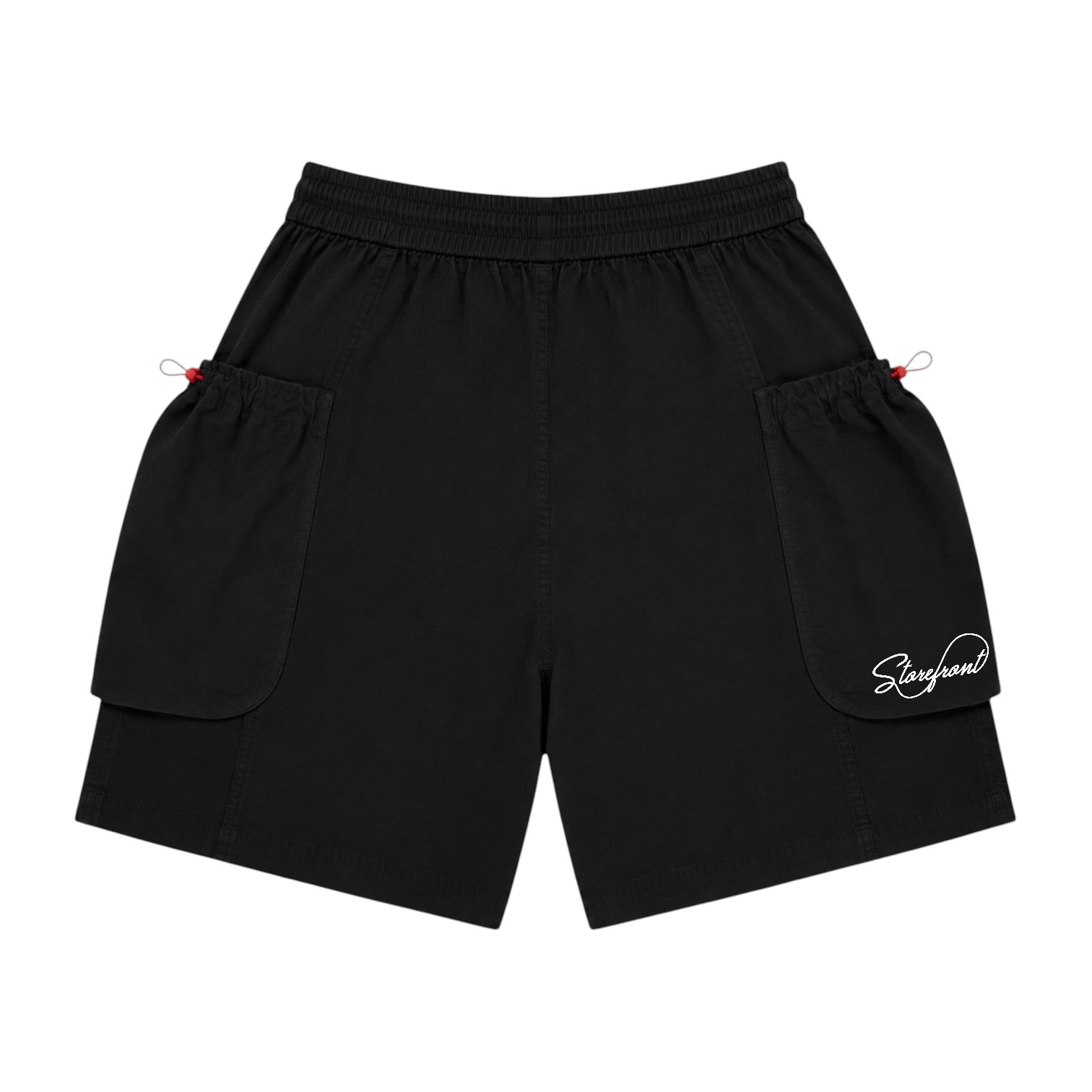 Ripstop Big Pocket Shorts (Black)
