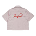 Striped Oxford Shirt (Pink)