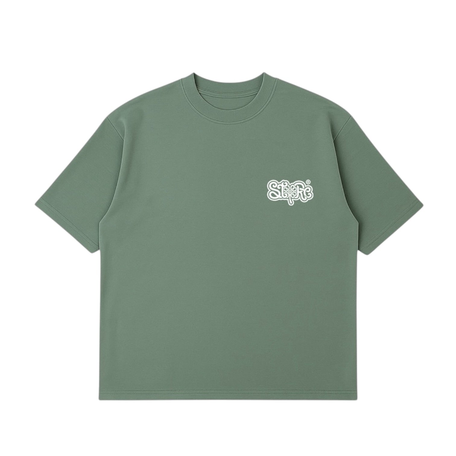 Trefoil T-Shirt (Sage Green)