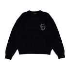 Solid Mohair Knit (Black)