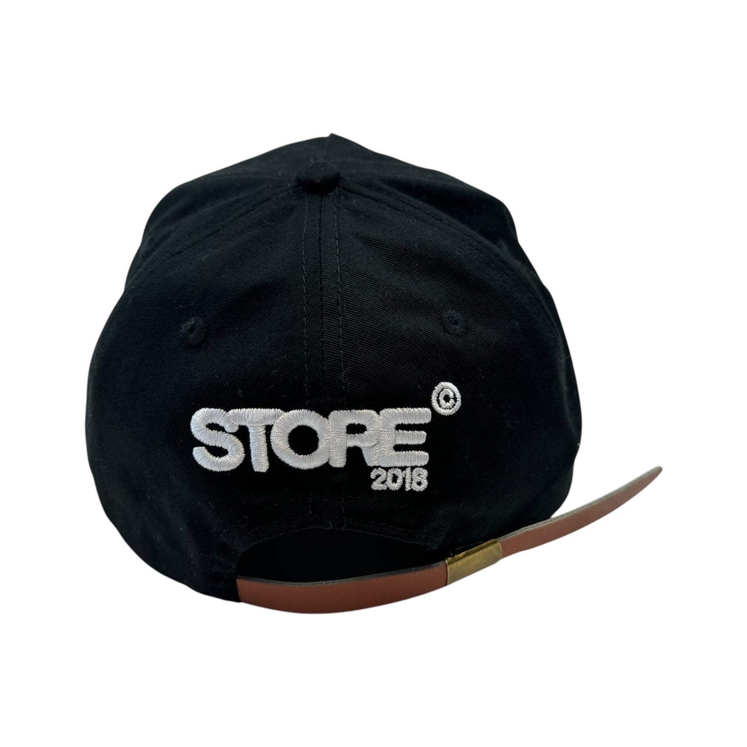 Star 6 Panel Cap (Black)