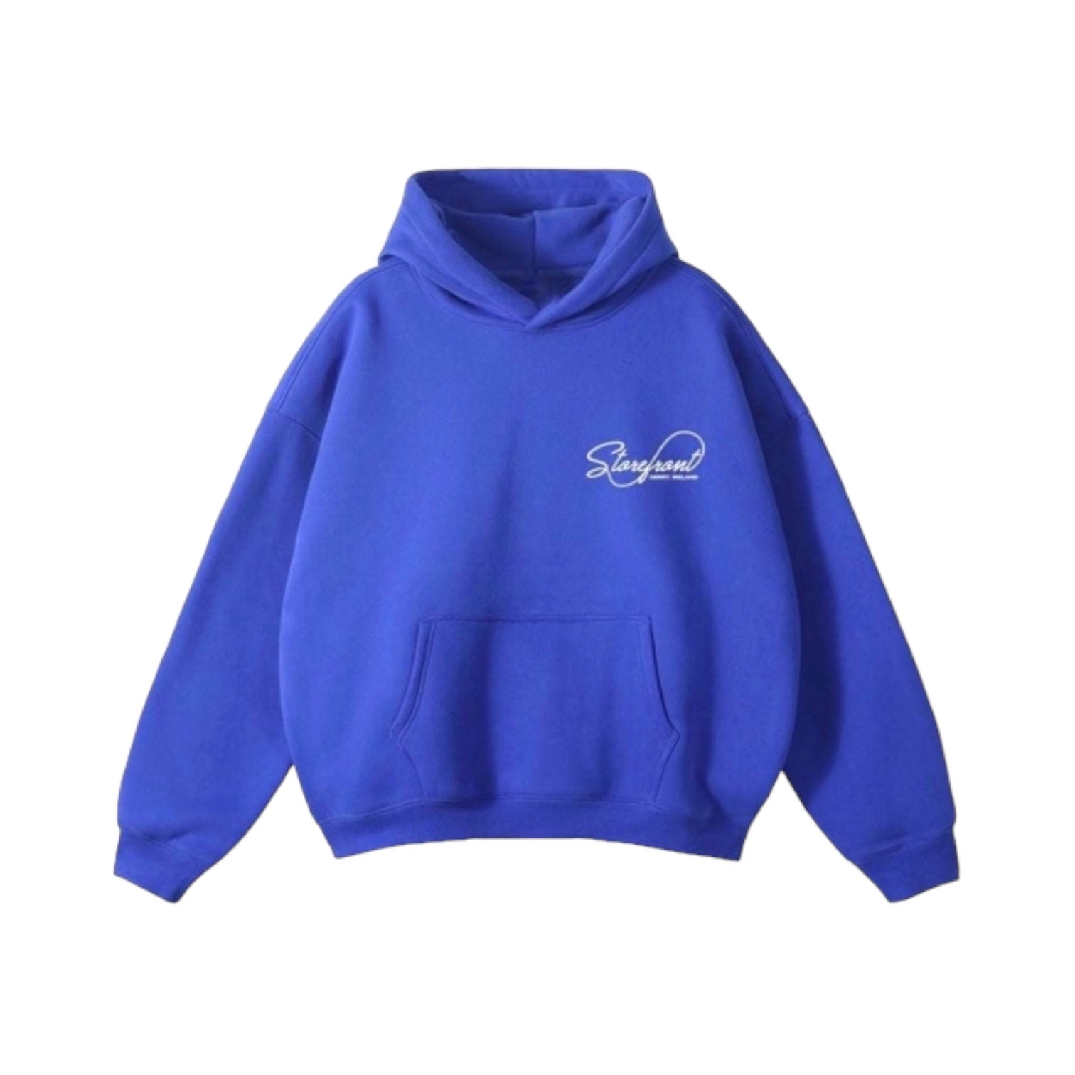 Script Hoodie (Blue)