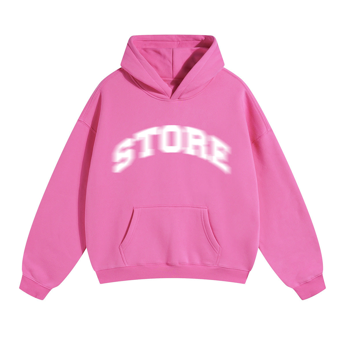 Distorted Store Hoodie (Pink)