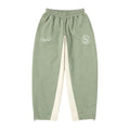 Club Open Cuff Joggers (Olive/Cream)