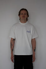 Load image into Gallery viewer, Script Logo Tee (White/Blue)
