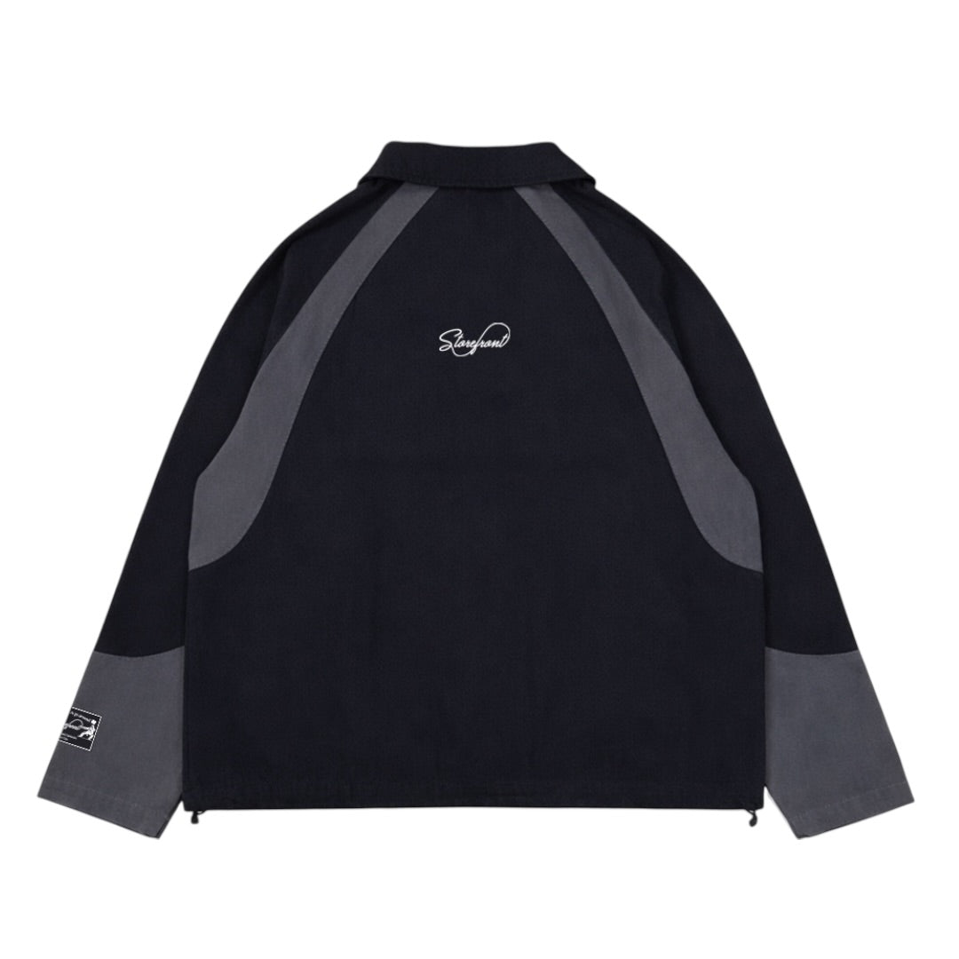 Canvas Drill Top (Black)