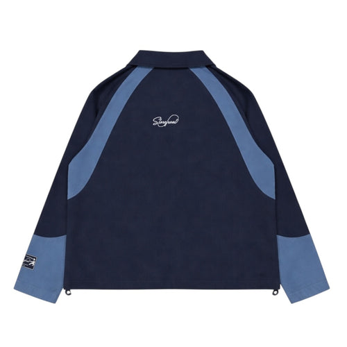 Canvas Drill Top (Navy)