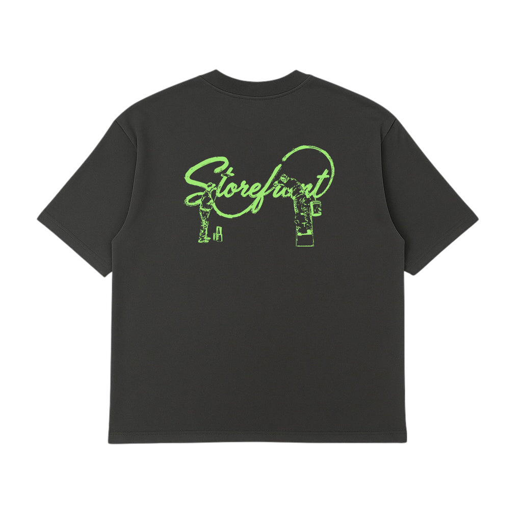 Script Painter T-Shirt (Charcoal)