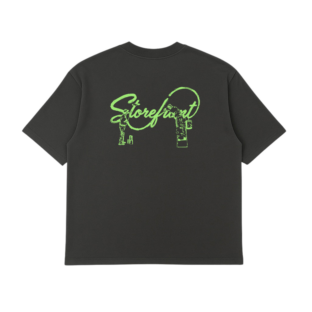 Script Painter T-Shirt (Charcoal)