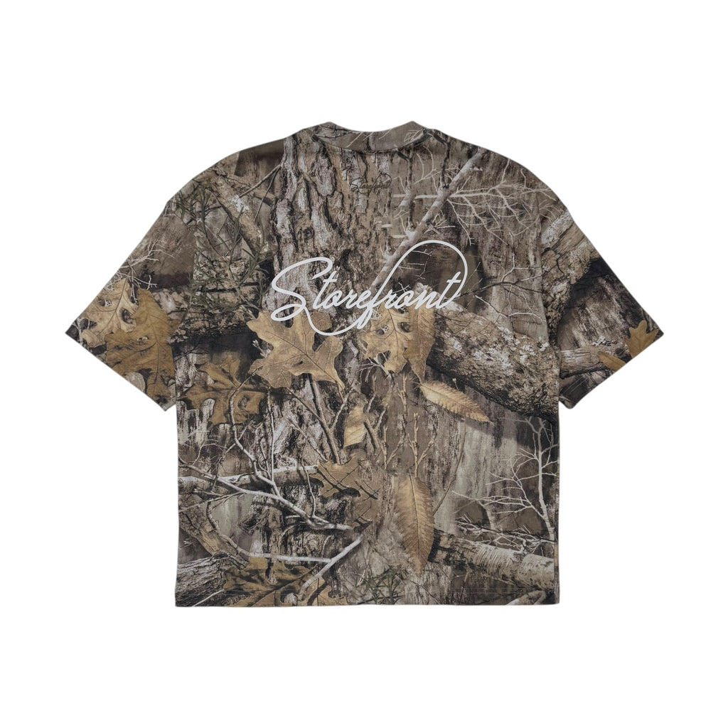 Script T-Shirt (Tree Camo)