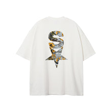 Load image into Gallery viewer, Star Tee (White/ Autumn Camo)
