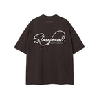 Script Logo T-shirt (Chocolate)